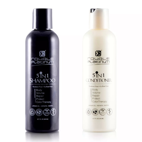 ROYALE PLATINUM Infinity Pro 5 in 1 Shampoo & Conditioner - Picture 1 of 6
